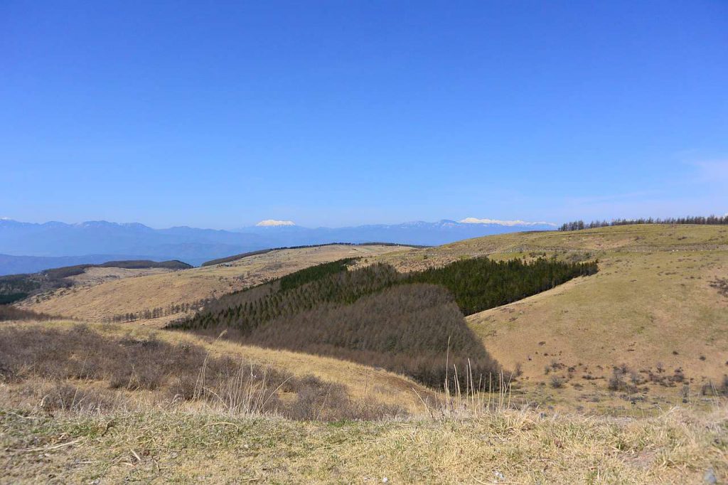 車山高原からの展望の写真画像