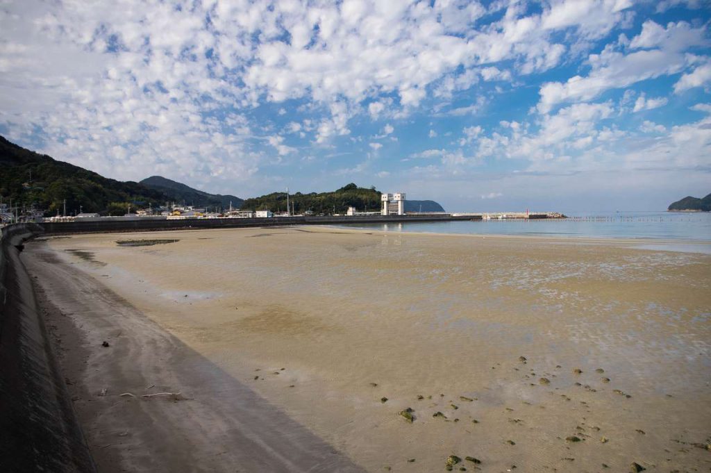 和歌山で一番遠浅の西広海岸の写真画像