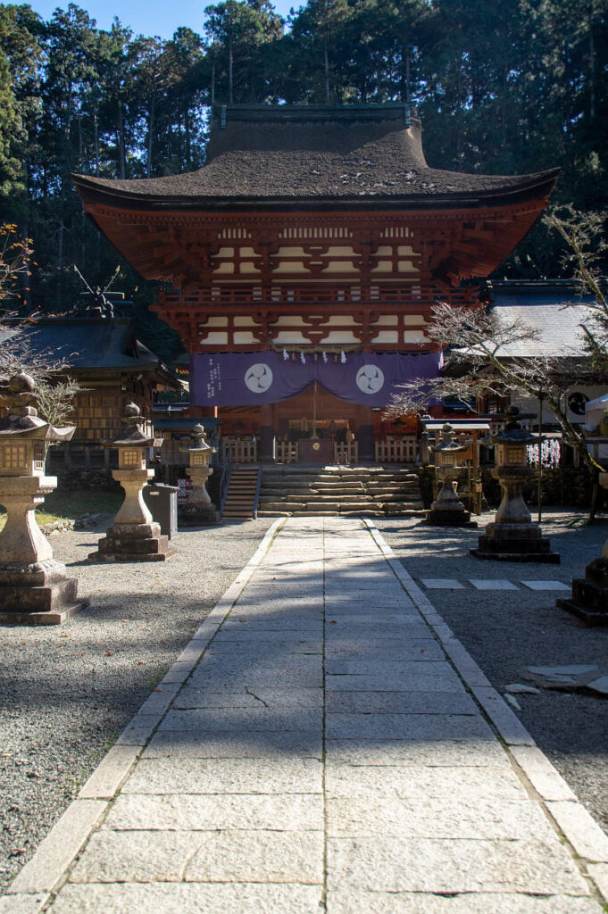 丹生都比賣神社モミジ