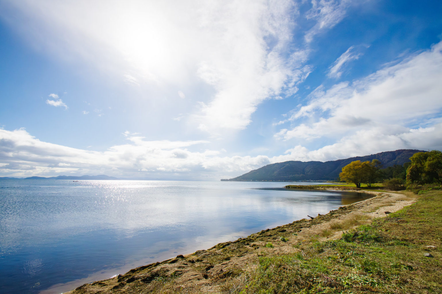 秋の琵琶湖の風景　2024