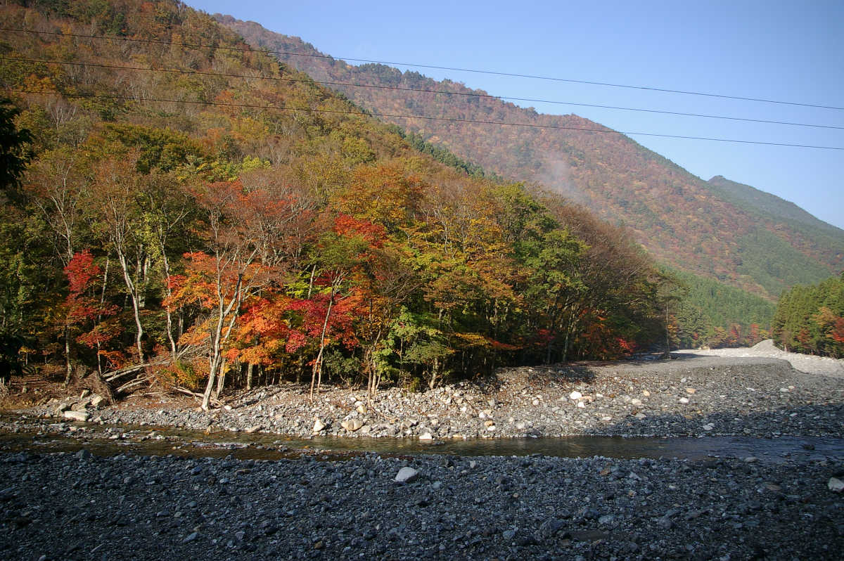 奈良･天川村･御手洗渓谷の紅葉